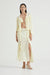 THIRD FORM STROKE FRILL BLOUSE | LIMONCELLO