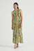 THIRD FORM STROKE FRILL MAXI TANK DRESS | BRUSH STROKE