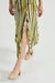 STROKE FRILL SLIP DRESS | BRUSH STROKE - THIRD FORM