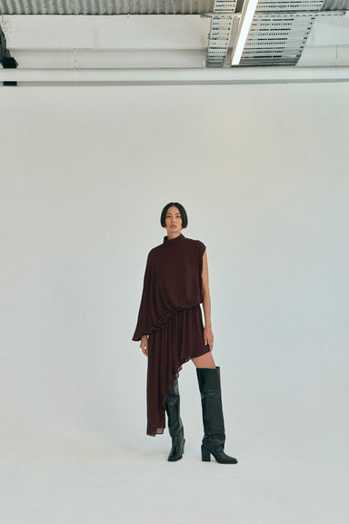 THIRD FORM SUSPENSION ASYMMETRIC MINI | MERLOT