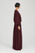 THIRD FORM SUSPENSION MAXI DRESS | MERLOT