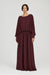 THIRD FORM SUSPENSION MAXI DRESS | MERLOT