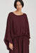 THIRD FORM SUSPENSION MAXI DRESS | MERLOT