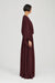 THIRD FORM SUSPENSION MAXI DRESS | MERLOT