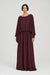 THIRD FORM SUSPENSION MAXI DRESS | MERLOT