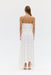 SWAY STRAPLESS DRESS | MILK - THIRD FORM