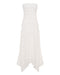 THIRD FORM SWAY STRAPLESS DRESS | MILK