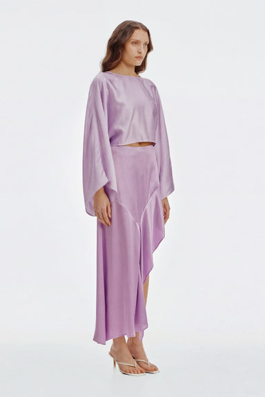 THRESHOLD FLOW SKIRT | LAVENDER - THIRD FORM