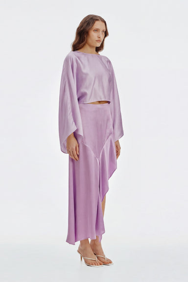 THIRD FORM THRESHOLD FLOW SKIRT | LAVENDER