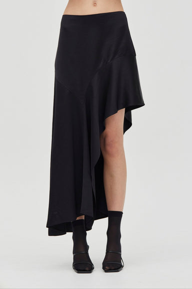 THRESHOLD FLOW SKIRT | STORM BLACK - THIRD FORM