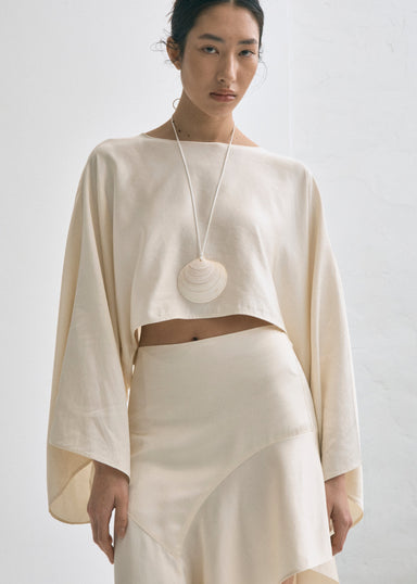 THIRD FORM THRESHOLD TOP | VANILLA