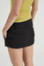 THIRD FORM TIE UP TAILORED MINI SKIRT | BLACK