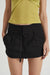 THIRD FORM TIE UP TAILORED MINI SKIRT | BLACK