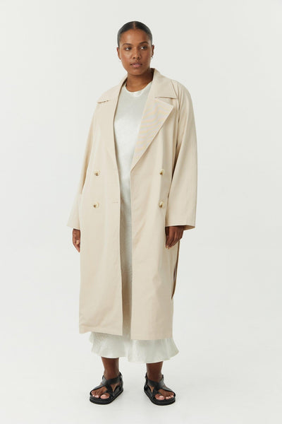 TIME AGAIN RELAXED TRENCH | NATURAL | THIRD FORM | Women's Jackets