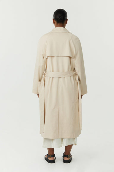 TIME AGAIN RELAXED TRENCH | NATURAL - THIRD FORM