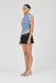 TRACE DISTRESSED KITE TOP | FADED BLUE - THIRD FORM