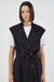THIRD FORM TRANSIT TRENCH VEST | BLACK
