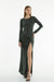 THIRD FORM TURN AROUND TWIST MAXI DRESS | FOREST