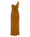 THIRD FORM TURN AROUND TWIST OUT MIDI | CAMEL
