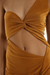 THIRD FORM TURN AROUND TWIST OUT MIDI | CAMEL