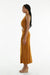 THIRD FORM TURN AROUND TWIST OUT MIDI | CAMEL