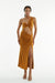 THIRD FORM TURN AROUND TWIST OUT MIDI | CAMEL