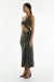 THIRD FORM TURN AROUND TWIST OUT MIDI | FOREST