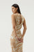 THIRD FORM TWIST THROUGH BIAS TANK MAXI | TAN TIE DYE
