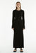 UNBOUND KNIT FLARE SKIRT | BLACK - THIRD FORM