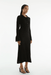 UNBOUND KNIT SHIRT DRESS | BLACK - THIRD FORM