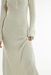 UNBOUND KNIT SHIRT DRESS | SHELL - THIRD FORM