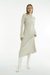 UNBOUND KNIT SHIRT DRESS | SHELL - THIRD FORM