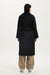THIRD FORM UNCOVER WOOLEN TRENCH COAT | BLACK