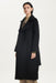 THIRD FORM UNCOVER WOOLEN TRENCH COAT | BLACK