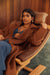 THIRD FORM UNCOVER WOOLEN TRENCH COAT | CHESTNUT