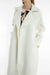 THIRD FORM UNCOVER WOOLEN TRENCH COAT | CREAM