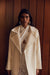 THIRD FORM UNCOVER WOOLEN TRENCH COAT | CREAM