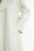 THIRD FORM UNCOVER WOOLEN TRENCH COAT | CREAM