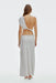 THIRD FORM Undone Twist Back Maxi | Chalk