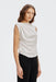 THIRD FORM Undone Twist Back Tank | Chalk