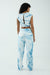 THIRD FORM UNIFORM ZIP UP TROUSER | TIE DYE