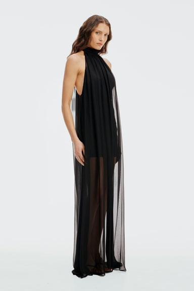 THIRD FORM Unsaid Floor Length Dress | Smoulder