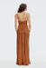 THIRD FORM Unspoken V Neck Maxi | Umber