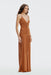 THIRD FORM Unspoken V Neck Maxi | Umber