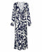 THIRD FORM UNTAMED BIAS TIE UP MAXI DRESS | FLORAL