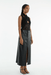 THIRD FORM VAGABOND PU JEAN SKIRT | BLACK