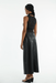 THIRD FORM VAGABOND PU JEAN SKIRT | BLACK
