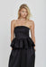 VANTA STRAPLESS TOP | CARBON - THIRD FORM