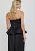 THIRD FORM VANTA STRAPLESS TOP | CARBON