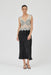 VISIONS LACE DEEP V MAXI DRESS | BUTTERCREAM & BLACK - THIRD FORM